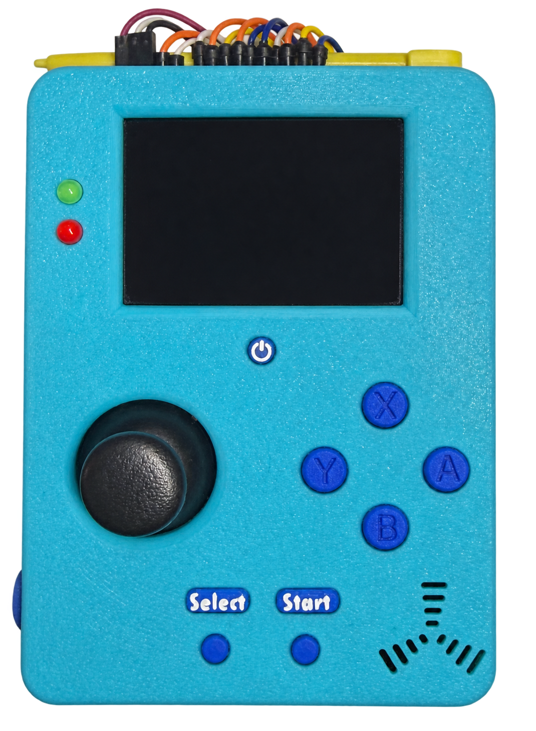 Custom 3D-printed handheld game console